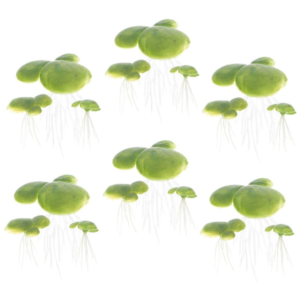 Happyyami 18-Piece Artificial Duckweed Decoration