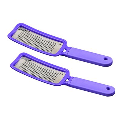 2-Piece Stainless Steel Foot Files for Removing Dead Skin