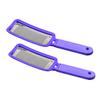 2-Piece Stainless Steel Foot Files for Removing Dead Skin view 1