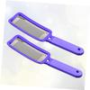 2-Piece Stainless Steel Foot Files for Removing Dead Skin view 3