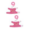 Kisangel 2-Piece Breathable Mesh Pet Harnesses with Leashes for Hamsters, Rabbits and Small Pets, Golden Stars view 1