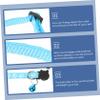 Kisangel Stylish Cat Collar Nylon 5-Pack with Cat Head Buckle view 4