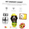 Happyyami 3-Piece Stainless Steel Pet Urn Set view 4