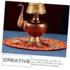 ifundom Tibetan Singing Bowl Cushion Small 13cm with Round Non-Slip Mat for Buddhist Singing Bowls and Meditation view 3