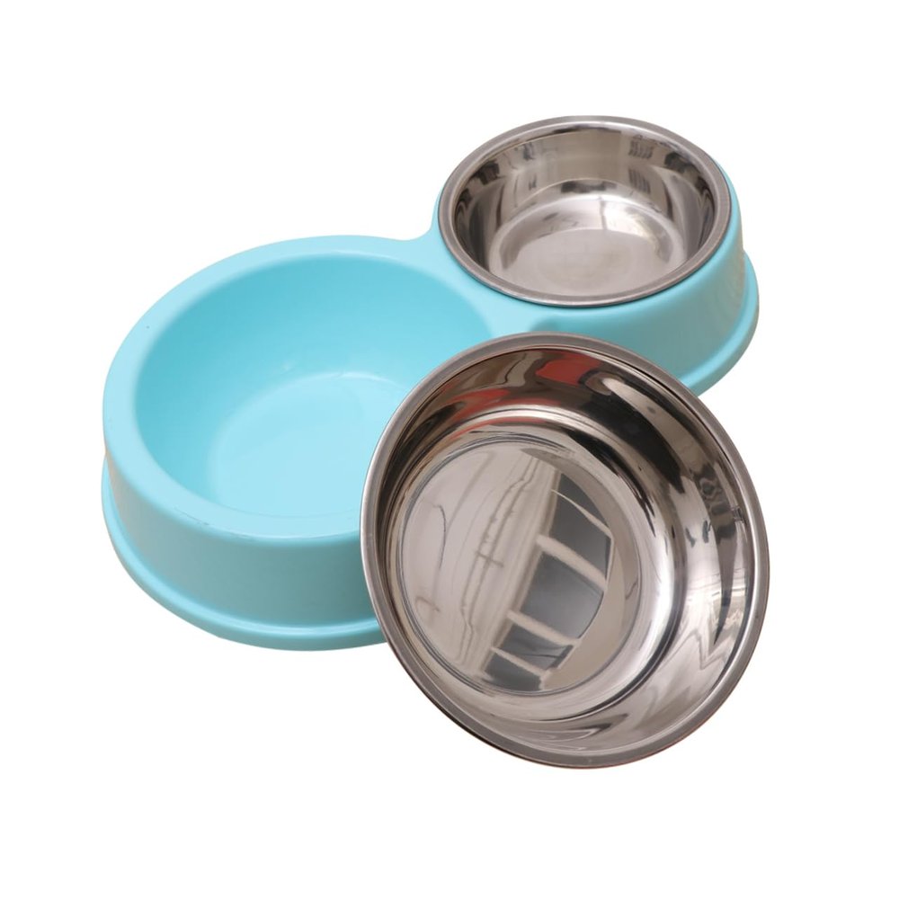Kisangel Double Bowl for Dogs
