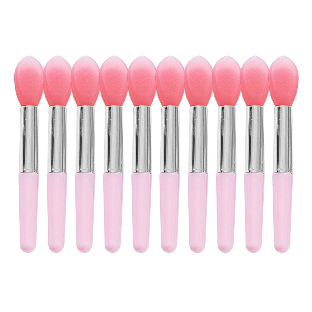 xbiez 10-Piece Silicone Lip Brush Set