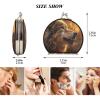 NYYYTTTEU Wolf Art Folding Compact Makeup Mirror for Handbags and Travel view 2