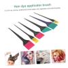 6-Piece Silicone Hair Dye Brush Set with ABS Handles view 2
