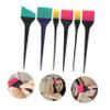 6-Piece Silicone Hair Dye Brush Set with ABS Handles view 4