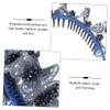 MAGICLULU 3-Piece Rhinestone Crystal Hairpin Set view 3