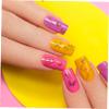 Healvian 12 Sheets 3D Butterfly Nail Stickers, Self-Adhesive Silver Nail Art Stickers for DIY Nail Art and Manicure Accessories, Random Style view 3