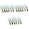 Supvox 18-Piece Shamrock Bow Tie Set for Dogs and Cats view 1