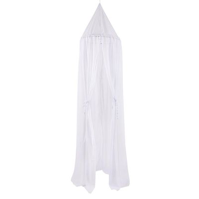 BEALIFE Easy-to-Install Chiffon Mosquito Net, Bed Canopy, White