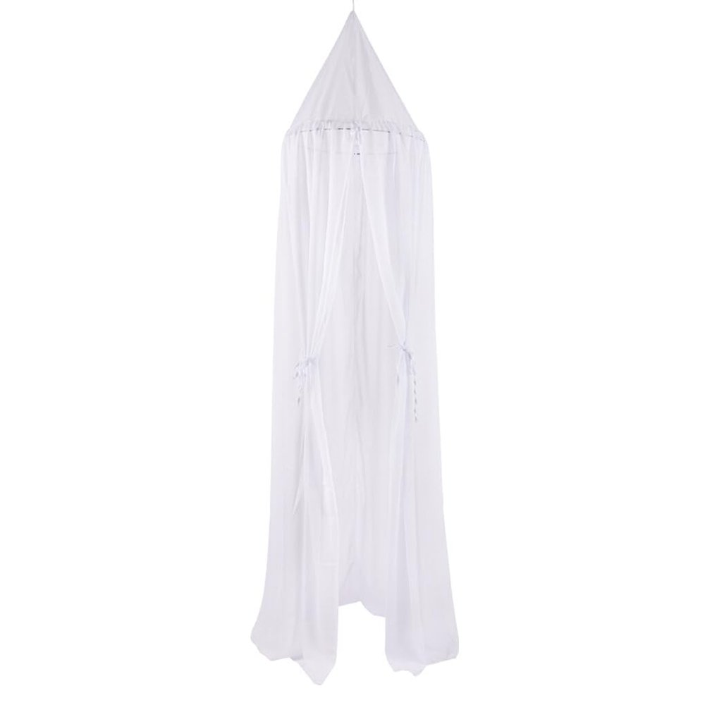 BEALIFE Easy-to-Install Chiffon Mosquito Net, Bed Canopy, White