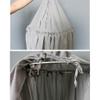 BEALIFE Easy-to-Install Chiffon Mosquito Net, Bed Canopy, White view 3