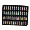 48-Piece Nail Decorations with Rhinestones and 48 Patterns view 1