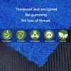 Synthetic Artificial Turf Mat, Cuttable DIY Outdoor Lawn Runner with Drainage Holes, Blue, 39 x 197 in view 3