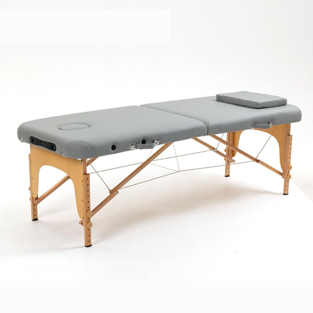 WQZStar 2-Section Folding Massage Therapy Table with Carrying Bag (A)