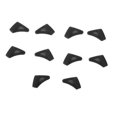 jojofuny Non-Slip Silicone Eyeglass Temple Covers, 10-Piece Set with Ear Hooks