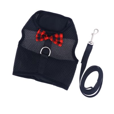 VILLFUL Pet Harness with Leash - Black