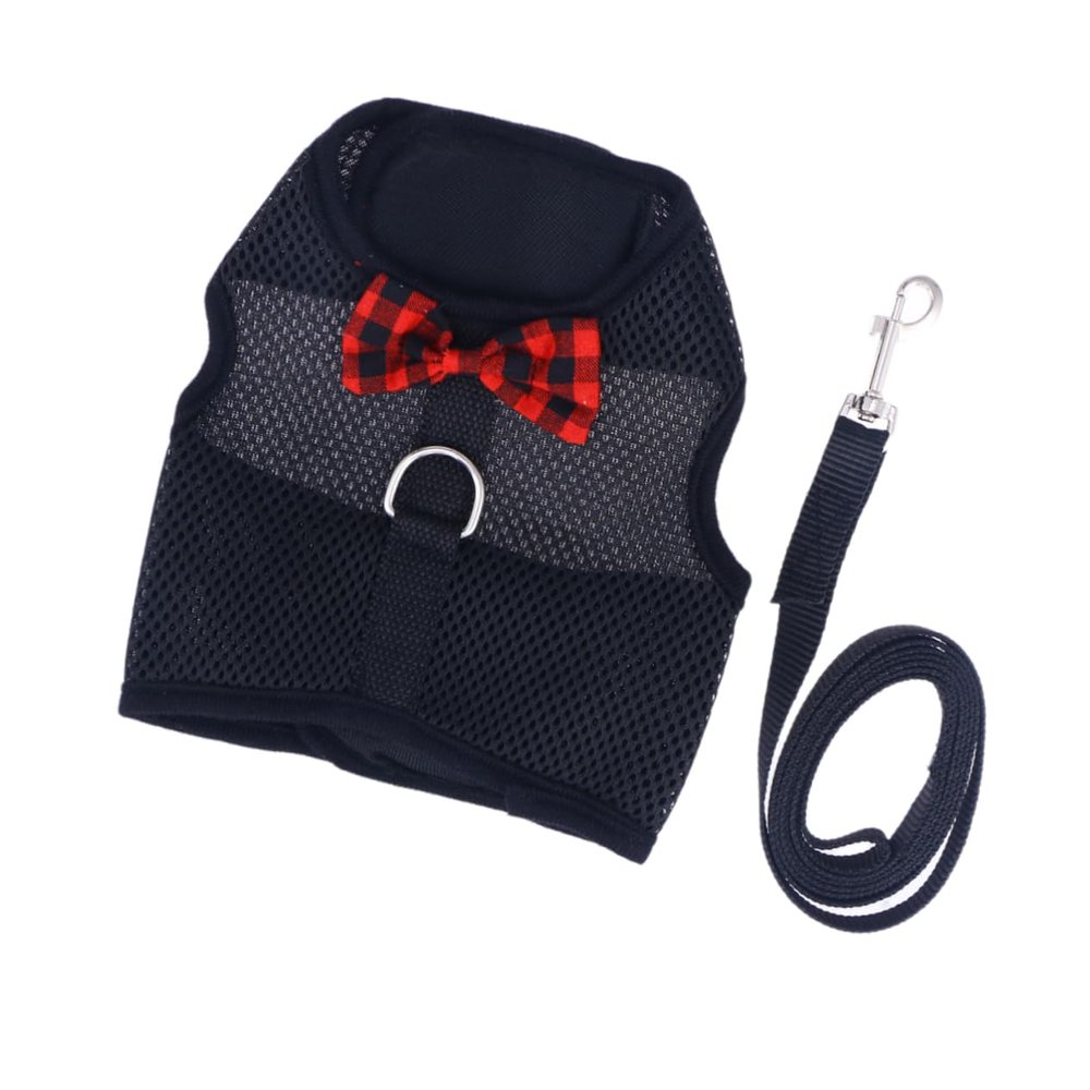 VILLFUL Pet Harness with Leash - Black