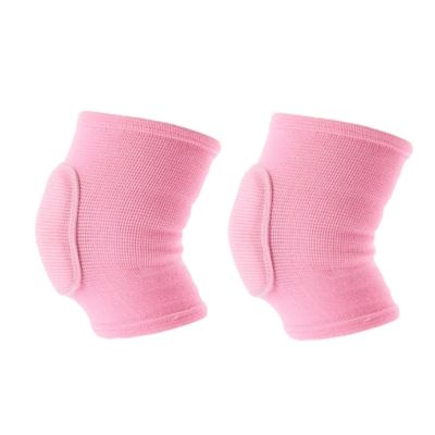 JMORCO 2-Piece Sports Compression Knee Pads, Pink, Size M