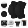 JMORCO 2-Piece Sports Compression Knee Pads, Pink, Size M view 4