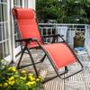 FASOHJ Folding Lounge Chair for Home Office and Outdoor Leisure view 4