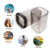minkissy Transparent Travel Toothbrush Cup and Toothpaste Holder view 4