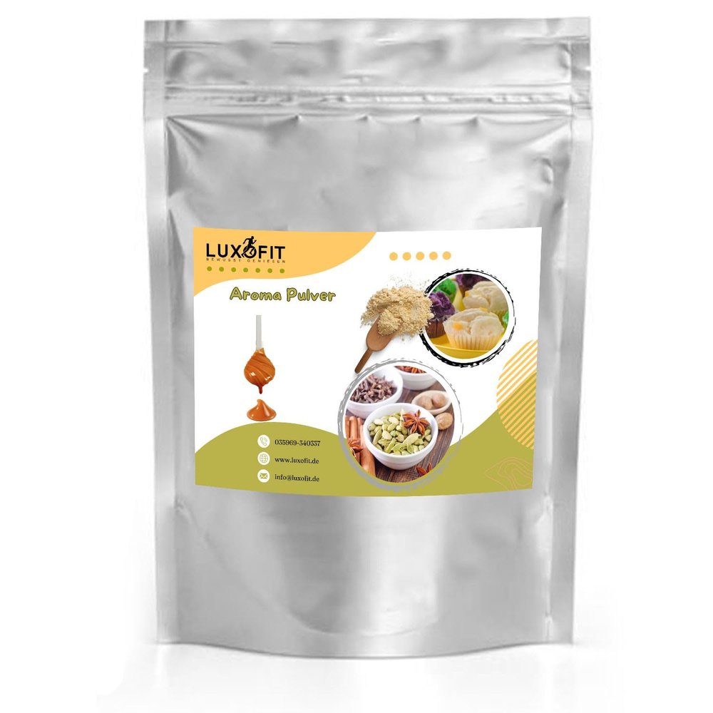 Luxofit Caramel Chocolate Cookie Flavor Powder, Flavor Enhancer, for Food and Beverages, Cooking and Baking, Made in Germany (50 g)