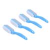 4-Piece Double-Sided Foot Files with Handles, Blue view 1