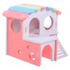 INOOMP PVC Hamster House with Ramp and Hideout view 1