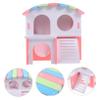 INOOMP PVC Hamster House with Ramp and Hideout view 4