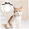 INOOMP White Pearl Necklace for Pets with Adjustable Jewelry Clasp, 1 Set view 2