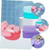 FOMIYES 4-Piece Travel-Size Silicone Toiletry Containers view 3
