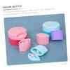 FOMIYES 4-Piece Travel-Size Silicone Toiletry Containers view 4