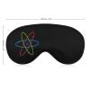 Scientific Physics Atom Soft Sleep Mask with Adjustable Strap, Light-Blocking Eye Cover for Women and Men view 2