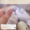 Hekasvm Dog Nail Clippers with LED Light, One-Click Lock and Splash-Resistant Guard view 3