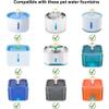 Haopeuk 12-Pack Foam Filters for Cat Water Fountains view 4