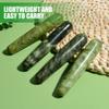 Jade Massage Tool, Green Massage Stick for Face and Acupressure view 3