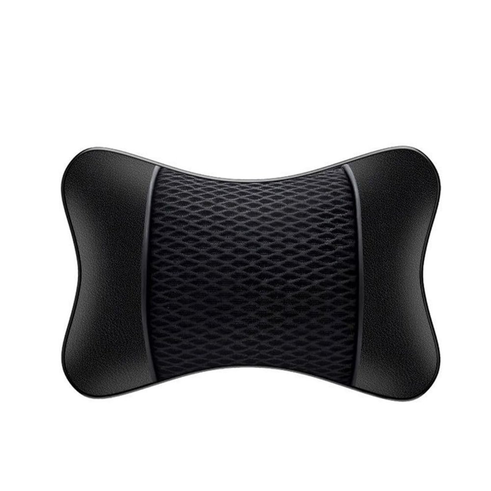 NURCIX Neck Pillow for Car Seats, Compatible with Suzuki Wagon, Splash, Liane, Landy, Antelope, and Alivio, Lumbar Pillow, Back Cushion, Support, 1-Black
