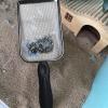 Cat Litter Scoop | Stainless Steel Cat Litter Shovel | Long Handle for Cat Waste view 4