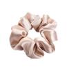 6-Piece Women's Satin Scrunchies, Champagne view 1