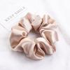 6-Piece Women's Satin Scrunchies, Champagne view 2