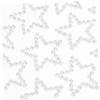 WOONEKY Silver Self-Adhesive Resin Face Gems for Festivals and Parties view 3