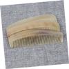 15 cm Portable Anti-Static Cavel Hair Comb, Beige view 2