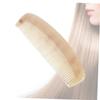 15 cm Portable Anti-Static Cavel Hair Comb, Beige view 4
