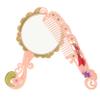 FOMIYES 2 Sets Vintage Metal Handheld Makeup Mirror with Handle and Comb view 2