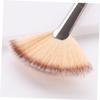 Fan Makeup Brush T-01-453 with Wooden Handle and Nylon Bristles view 2