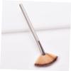 Fan Makeup Brush T-01-453 with Wooden Handle and Nylon Bristles view 4